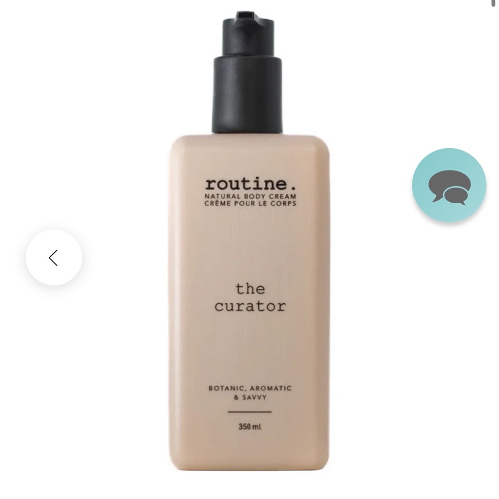 New Routine Natural Body Cream The Curator